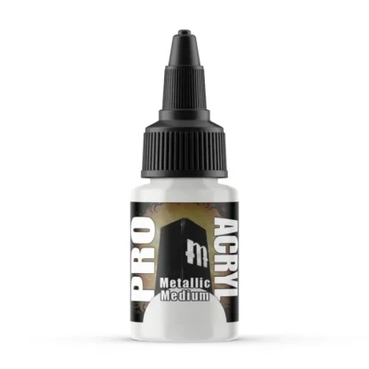 Flash Sale Monument Hobbies Pro Acryl Standard Metallic Medium 22ml - Miniature Marvels: Airplane Models & Painted Dice Paint