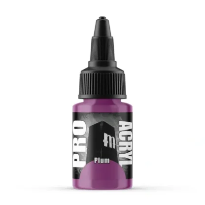 Fashion Monument Hobbies Pro Acryl Standard Plum 22ml - Miniature Marvels: Airplane Models & Painted Dice Paint