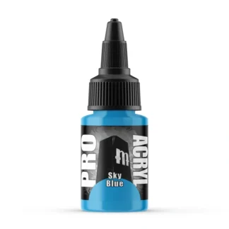 Cheap Monument Hobbies Pro Acryl Standard Sky Blue 22ml - Miniature Marvels: Airplane Models & Painted Dice Paint