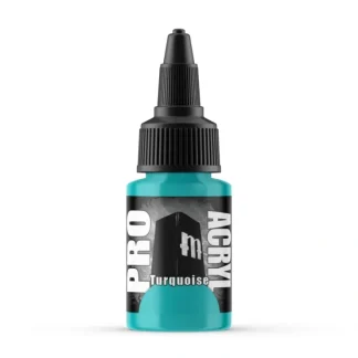 New Monument Hobbies Pro Acryl Standard Turquoise 22ml - Miniature Marvels: Airplane Models & Painted Dice Paint