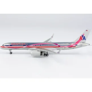 NG 53190 1:400 American Airlines Boeing 757-20 N664AA "Pink Ribbon" - Miniature Marvels: Airplane Models & Painted Dice* Airplane Model