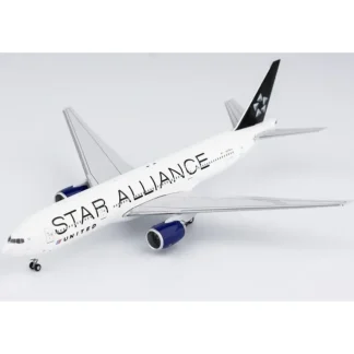 NG 72021 1:400 United Airlines Boeing 777-200ER N218UA "Star Alliance" - Miniature Marvels: Airplane Models & Painted Dice* Airplane Model