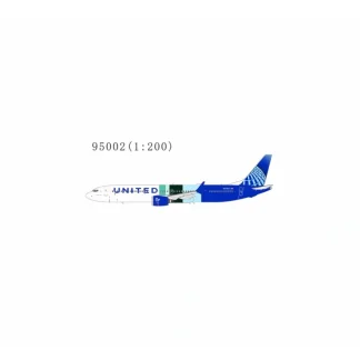 NG Models 95002 1:200 Boeing 737 MAX10 United N27602 "The Future is SAF" - Miniature Marvels: Airplane Models & Painted Dice* Airplane Model