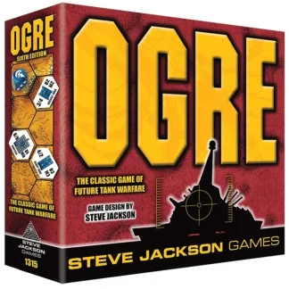 Clearance Ogre Sixth Edition SJG 1315 - Miniature Marvels: Airplane Models & Painted Dice Board Game