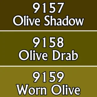 Best Olive Drabs: MSP Triads RPR 09753 - Miniature Marvels: Airplane Models & Painted Dice Paint