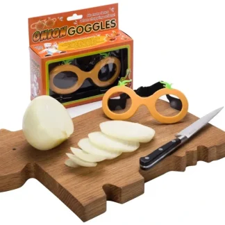 Discount Onion Goggles - Funny Cool Gadget Novelty Kitchen Cooking Gift - No More Tears! - Miniature Marvels: Airplane Models & Painted Dice Egpull