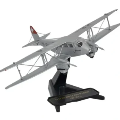 Oxford SP073 de Havilland Dragon Rapide Swissair - Miniature Marvels: Airplane Models & Painted Dice* Airplane Model