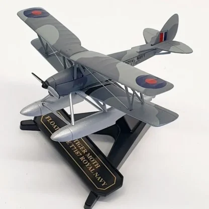Oxford 72TM009 de Havilland Tiger Moth Floatplane RNFAA - Miniature Marvels: Airplane Models & Painted Dice* Airplane Model