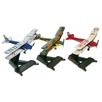 Oxford 72TM004 de Havilland Tiger Moth 3-Piece Set - Miniature Marvels: Airplane Models & Painted Dice* Airplane Model