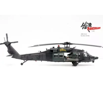 Panzerkampf 14056PA 1:72 Sikorsky MH-60L Black Hawk Helicopter 91-26363 Gunslinger - Miniature Marvels: Airplane Models & Painted Dice* Airplane Model