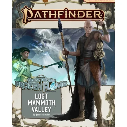 Outlet Pathfinder Adventure Path #176: Lost Mammoth Valley (Quest for the Frozen Flame 2 of 3) PZO 90176 - Miniature Marvels: Airplane Models & Painted Dice Role-playing Game