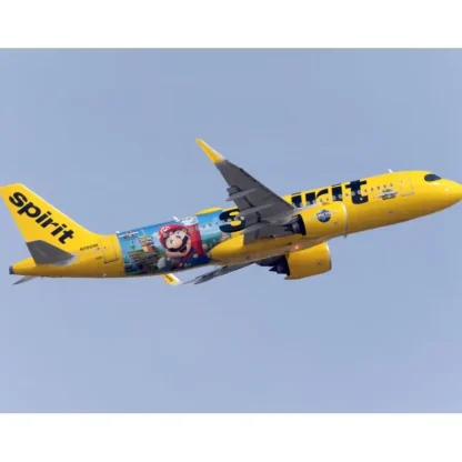 Phoenix 04597 1:400 Spirit Airlines A320neo N986NK "Special Livery" - Miniature Marvels: Airplane Models & Painted Dice* Airplane Model