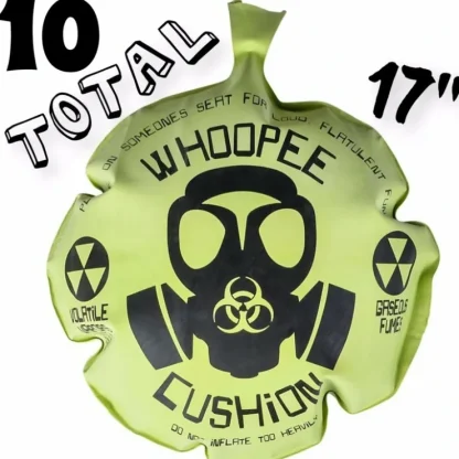 Best Sale 10 Pieces -17" Mega Whoopee Cushion Giant Jumbo Whoopie Gas Joke Big Fart Sound - Miniature Marvels: Airplane Models & Painted Dice Egpull