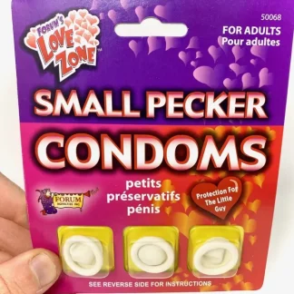 Sale 3pk SMALL PECKER WILLY CONDOMS - Mini Tiny GaG Prank Joke Funny Gift Hen Party - Miniature Marvels: Airplane Models & Painted Dice Egpull