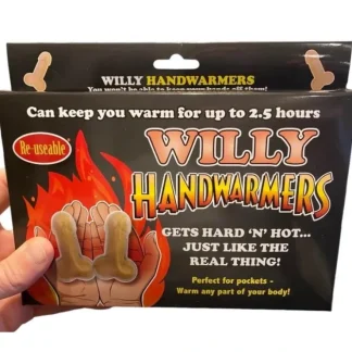 Hot 2pk Willy Pecker Hand Warmers Adult Reusable Winter Secret Santa Stocking Gift - Miniature Marvels: Airplane Models & Painted Dice Egpull