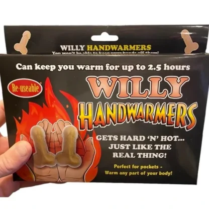 Hot 2pk Willy Pecker Hand Warmers Adult Reusable Winter Secret Santa Stocking Gift - Miniature Marvels: Airplane Models & Painted Dice Egpull