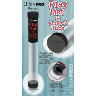 Store Playmat and Artwork Tube - Round End Caps - Miniature Marvels: Airplane Models & Painted Dice Accessories