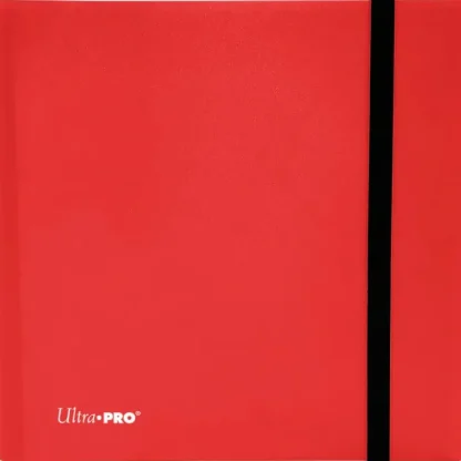 Flash Sale 12-Pocket Eclipse PRO-Binder - Apple Red - Miniature Marvels: Airplane Models & Painted Dice Accessories