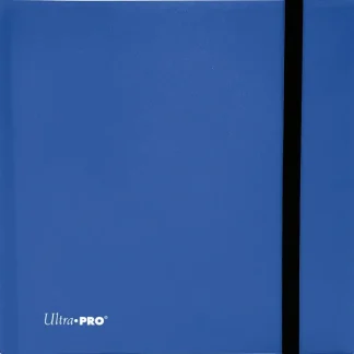 Clearance 12-Pocket Eclipse PRO-Binder - Pacific Blue - Miniature Marvels: Airplane Models & Painted Dice Accessories