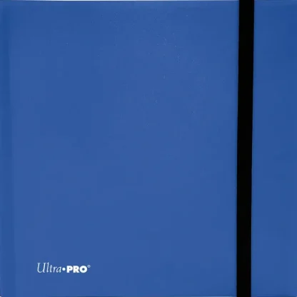 Clearance 12-Pocket Eclipse PRO-Binder - Pacific Blue - Miniature Marvels: Airplane Models & Painted Dice Accessories