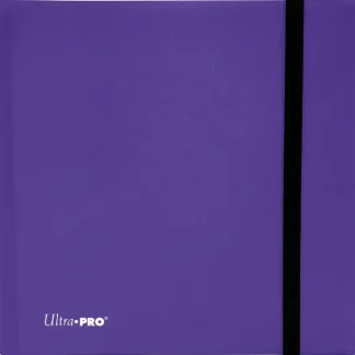 Cheap 12-Pocket Eclipse PRO-Binder - Royal Purple - Miniature Marvels: Airplane Models & Painted Dice Accessories