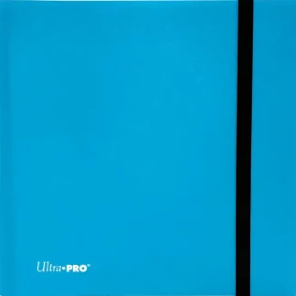 Outlet 12-Pocket Eclipse PRO-Binder - Sky Blue - Miniature Marvels: Airplane Models & Painted Dice Accessories