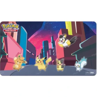 Store Pokemon TCG: Gallery Series: Shimmering Skyline Playmat - Miniature Marvels: Airplane Models & Painted Dice Accessories