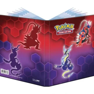 Shop Pokemon TCG: Koraidon & Miraidon 4-Pocket Portfolio - Miniature Marvels: Airplane Models & Painted Dice Accessories