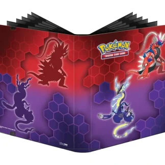 Best Pokemon TCG: Koraidon & Miraidon 9-Pocket PRO Binder - Miniature Marvels: Airplane Models & Painted Dice Accessories