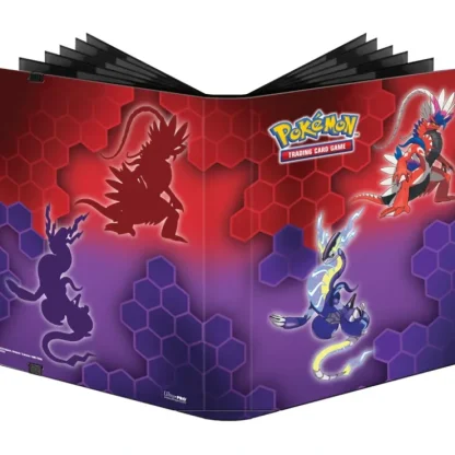 Best Pokemon TCG: Koraidon & Miraidon 9-Pocket PRO Binder - Miniature Marvels: Airplane Models & Painted Dice Accessories