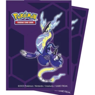 Shop Pokemon TCG: Miraidon 65ct Deck Protectors - Miniature Marvels: Airplane Models & Painted Dice Accessories