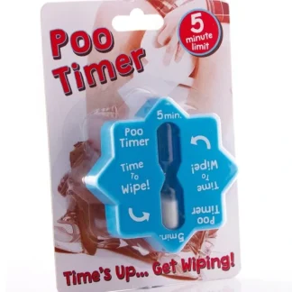 Sale Poo Timer - Bathroom Potty Poop Clock Gag Joke Prank Birthday, Christmas, Secret - Miniature Marvels: Airplane Models & Painted Dice Egpull