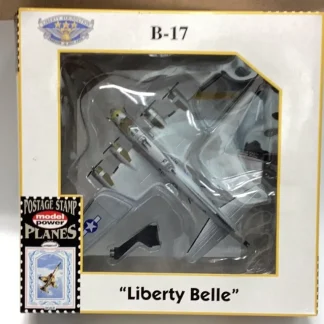 Postage Stamp 5402-2 1:155 B-17G Flying Fortress 'Liberty Belle' - Miniature Marvels: Airplane Models & Painted Dice* Airplane Model
