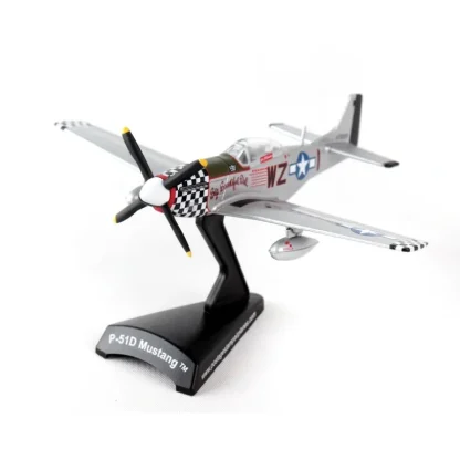 Postage Stamp PS5342-8 1:100 P-51D Mustang - Miniature Marvels: Airplane Models & Painted Dice* Airplane Model