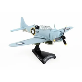 Postage Stamp PS5563-1 1:87 SBD-3 Dauntless US Navy - Miniature Marvels: Airplane Models & Painted Dice* Airplane Model
