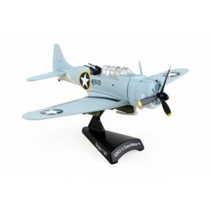 Postage Stamp PS5563-1 1:87 SBD-3 Dauntless US Navy - Miniature Marvels: Airplane Models & Painted Dice* Airplane Model