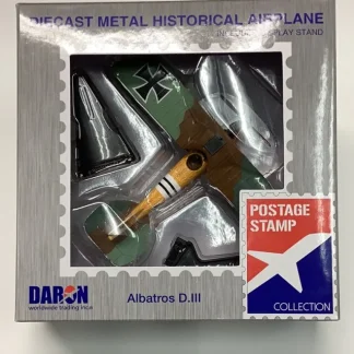 POSTAGE STAMP PS5405-1 ALBATROS DIII 1/70 - Miniature Marvels: Airplane Models & Painted Dice* Airplane Model