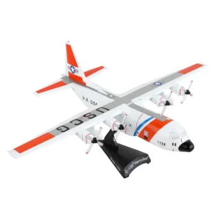 Postage Stamp PS5330-5 C-130 USCG - Miniature Marvels: Airplane Models & Painted Dice* Airplane Model