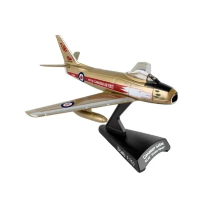 POSTAGE STAMP PS5361-4 RCAF CANADAIR SABRE 1/110 - Miniature Marvels: Airplane Models & Painted Dice* Airplane Model