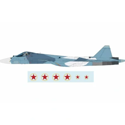 Pre Order Hobby Master HA6807 1:72 Sukhoi Su-57 "Bandit" (with decals) - Miniature Marvels: Airplane Models & Painted Dice* Airplane Model