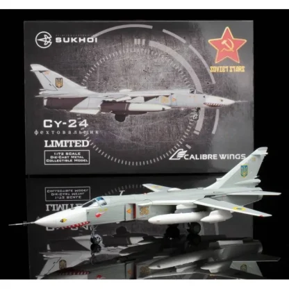 Pre-Order Calibre Wings CA722410 1:72 SU-24MR Fencer-E Ukrainian Air Force, Yellow 35 - Miniature Marvels: Airplane Models & Painted Dice* Airplane Model