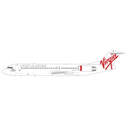 Pre-Order Gemini Jets G2VOZ813 1:200 Fokker 100 Virgin Australia - Miniature Marvels: Airplane Models & Painted Dice* Airplane Model