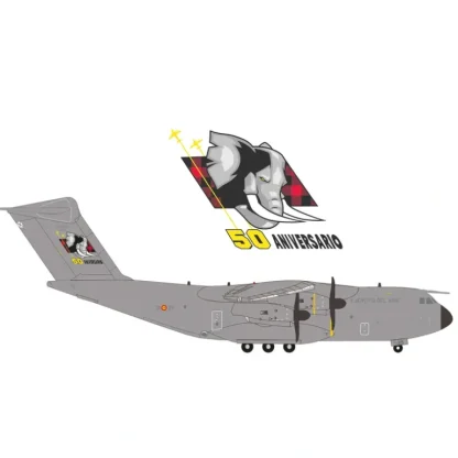 Pre-Order Herpa Wings 573191 1:200 Spanish Air Force Airbus A400M Atlas (T.23) - 31st Wing (Ala 31), Zaragoza - 50 Aniversario TK.23-14A Minyma Kutjara Tjukurpa - Miniature Marvels: Airplane Models & Painted Dice* Airplane Model