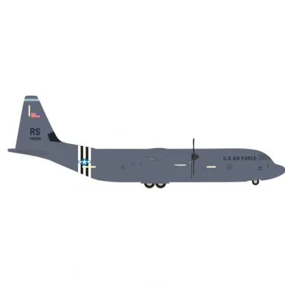Pre-Order Herpa Wings 537452 1:500 USAF C-130J Super Hercules 07-8608 37th Airlift Squadron, Ramstein Air Base - Miniature Marvels: Airplane Models & Painted Dice* Airplane Model