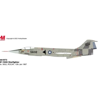 Pre-Order Hobby Master HA1073 1:72 ROCAF RF-104G Starfighter - Miniature Marvels: Airplane Models & Painted Dice* Airplane Model