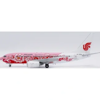 New Pre-Order JC Wings LH2362A 1:200 Air China Boeing 737-700 "Red Peony" Reg: B-5211 "Flaps Down" - Miniature Marvels: Airplane Models & Painted Dice Airplane Model