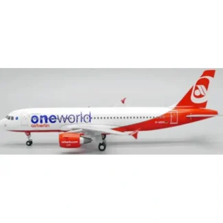 Hot Pre-Order JC Wings LH2BER204 1:200 Air Berlin Airbus A320 D-ABHO "One World" - Miniature Marvels: Airplane Models & Painted Dice Airplane Model