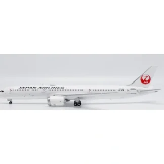 Shop Pre-Order JC Wings SA4007A 1:400 Japan Airlines Boeing 787-9 Dreamliner RegA862J (Flaps Down) - Miniature Marvels: Airplane Models & Painted Dice Airplane Model