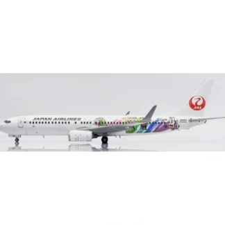 Online Pre-Order JC Wings SA2006A 1:200 Japan Airlines Boeing 737-800 "Shimajiro Jet" JA330J (Flaps Down) - Miniature Marvels: Airplane Models & Painted Dice Airplane Model