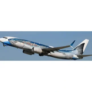 Sale Pre-Order JC Wings SA4ASA026 1:400 Alaska Airlines Boeing 737-800 "Salmon Thirty Salmon" - Miniature Marvels: Airplane Models & Painted Dice Airplane Model